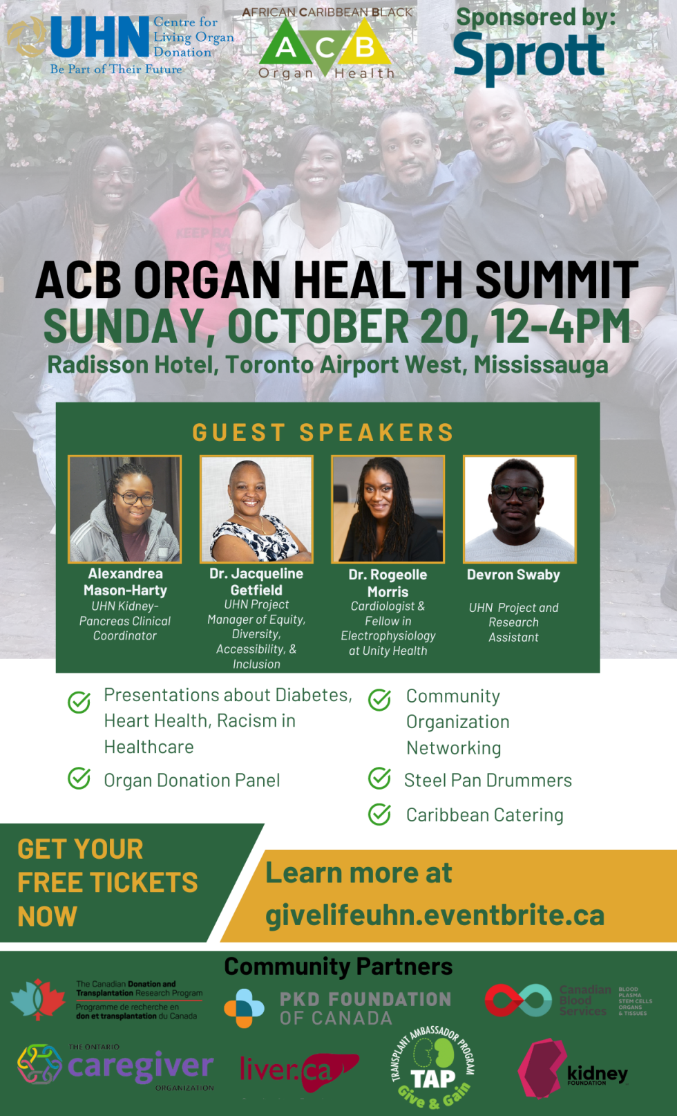 1st African Caribbean & Black (ACB) Organ Health Summit CADHO